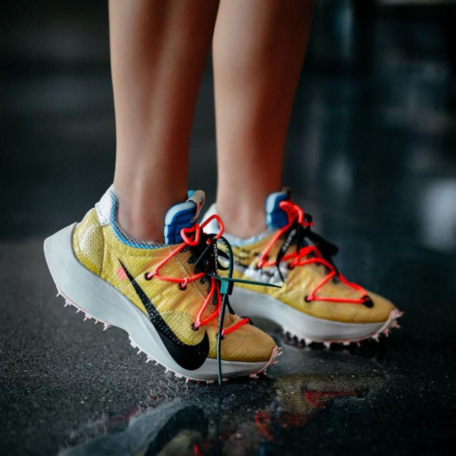 【近全新】Nike x off-white vapor street yellow 黃色 us5.5/24cm