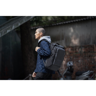 Acer 宏碁 Rolltop Backpack城市實用美學 防潑水筆電收納多功能後背包