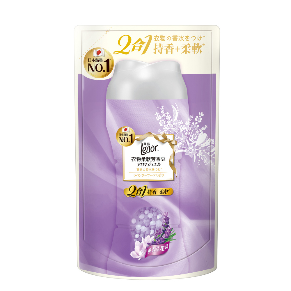 Lenor 蘭諾 衣物柔軟芳香豆 薰衣草罐裝 補充包 330ml《日藥本舖》