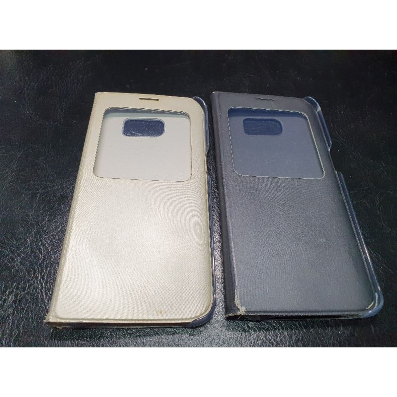 三星 Samsung S7 Edge 原廠皮套，S View cover