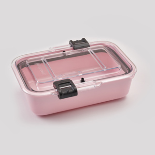 【美國 Prepara 沛樂生活】TRITAN食物保鮮盒 0.7L 甜甜粉 (便當盒 微波 保鮮盒 耐熱 微波便當盒)