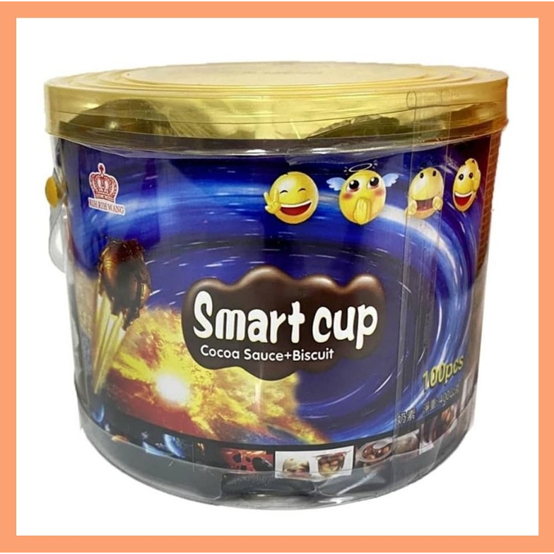 馬來西亞 日日旺 Smart Cup 聰明杯可可醬+餅乾歡樂杯 星球杯 巧克力