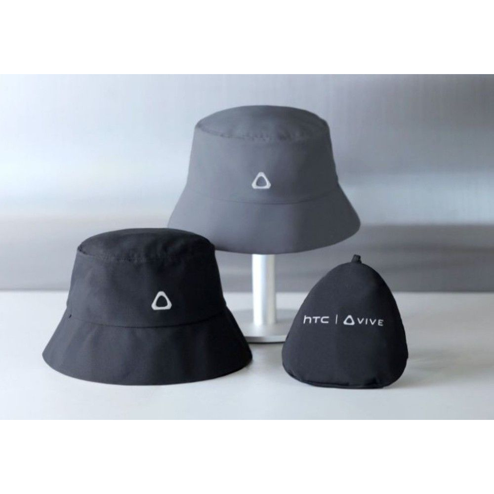 【全新■現貨】HTC VIVE 雙面抗UV機能帽👒 ■2023最新款☆黑色