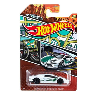 風火輪 警車 4/5 藍寶堅尼 AVENTADOR COUPÉ 杜拜警車 (搜尋：TOMICA 美捷輪)