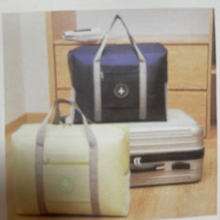 全新 現貨 旅行收納 32L 牛津布質 可折疊收納包 旅行袋 飛機包 行李袋行李包 加大容量 卡其