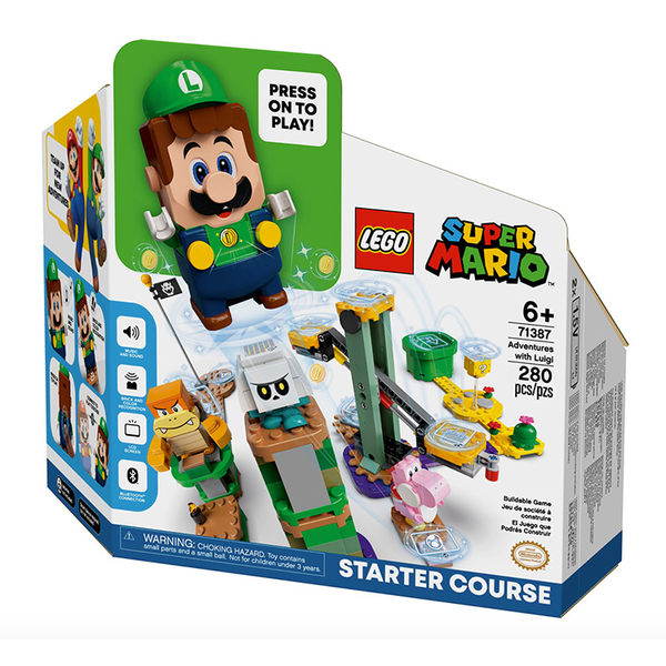 【超萌行銷】LEGO樂高 Super Mario系列 路易吉冒險主機_LG71387