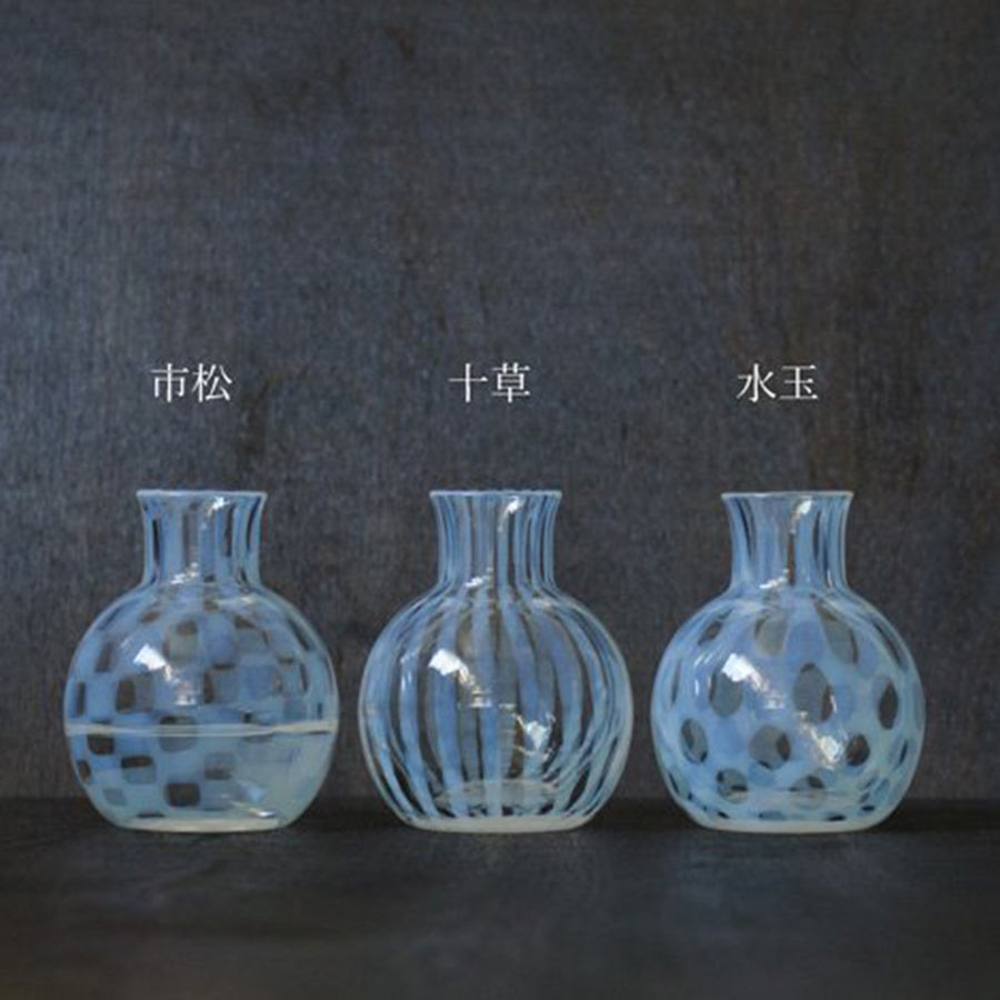 【日本廣田硝子】大正浪漫 一輪插玻璃花器《拾光玻璃》花器 花瓶