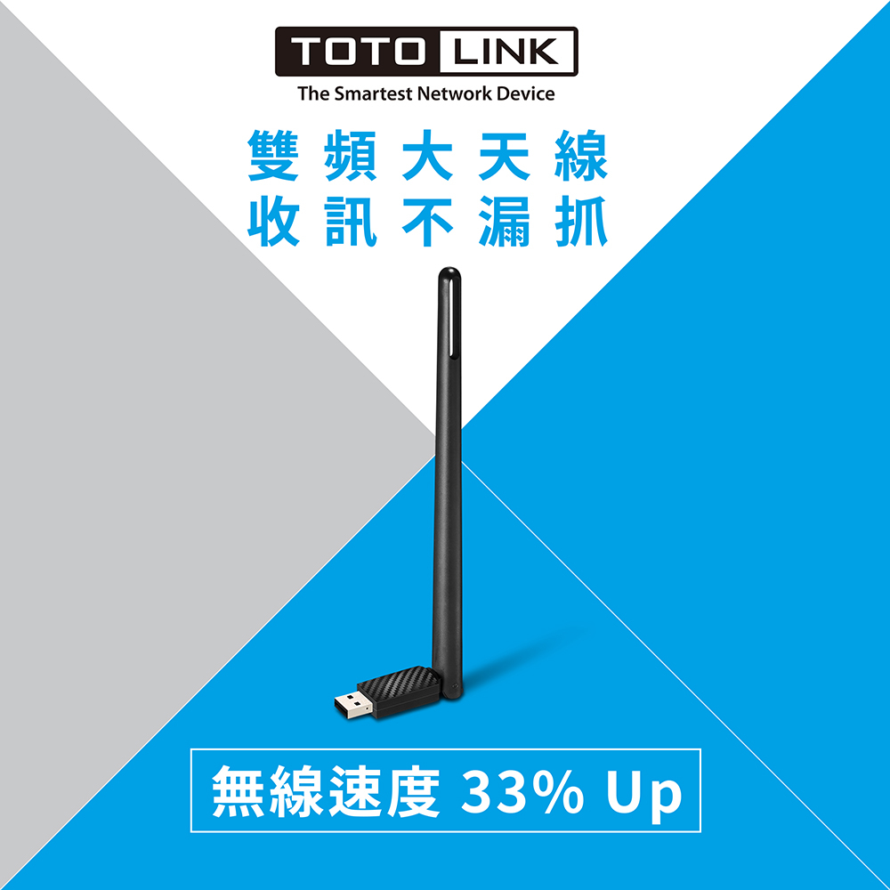 TOTOLINK  A650UA  AC650 雙頻無線USB網卡 wifi  無線網卡