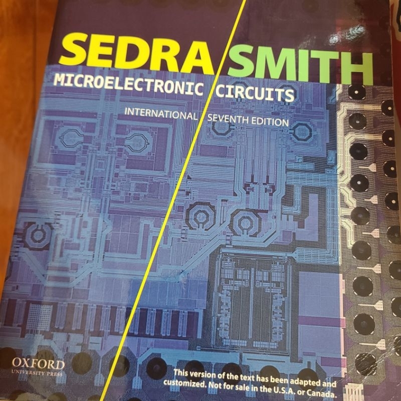 SEDRA SMITH Microelectronic Circuits seventh edition 微電子學