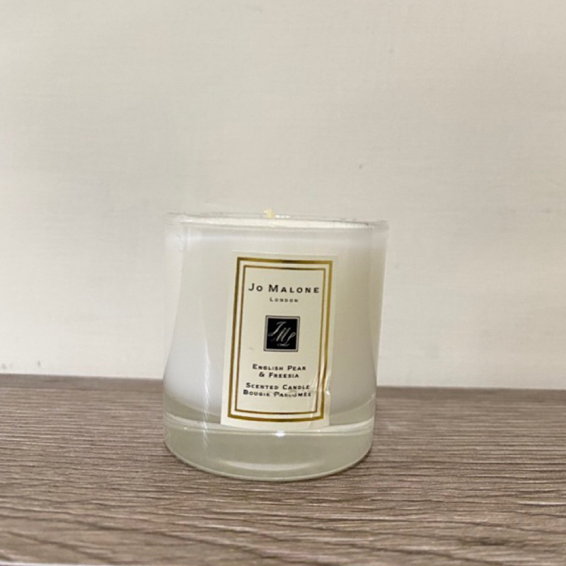 專櫃 Jo Malone 英國梨與小蒼蘭蠟燭 小蠟燭