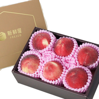 美國加州水蜜桃17-18s/6入禮盒