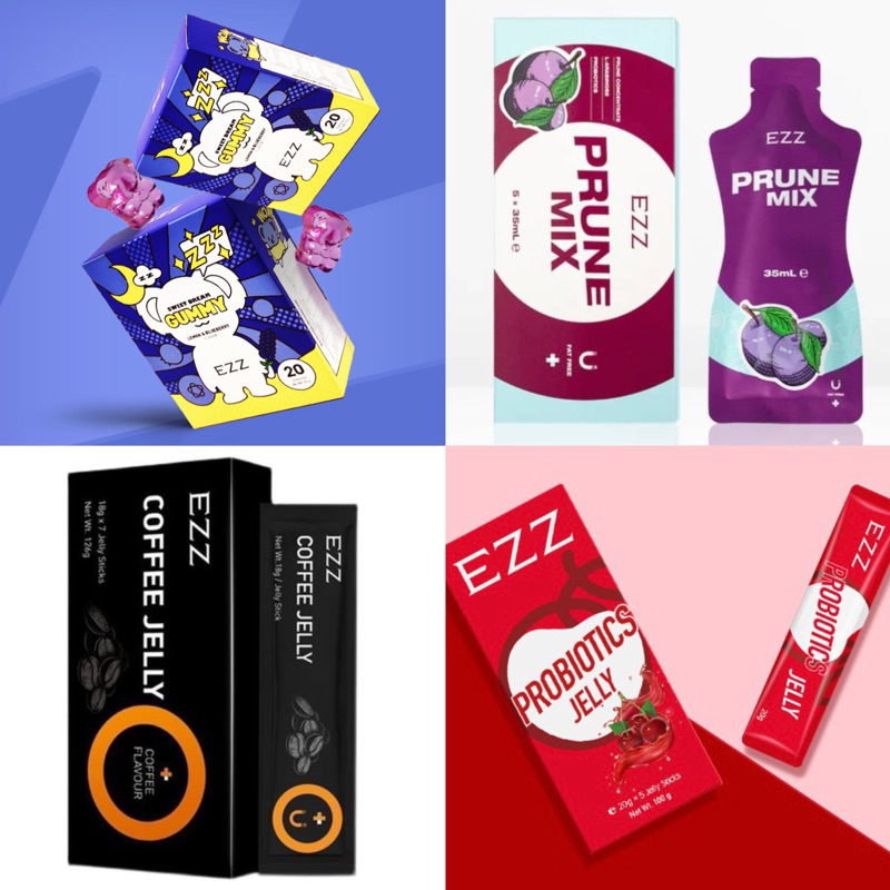 【Beauté】澳洲 EZZ 體驗包 甜夢軟體 + 櫻桃果凍 + 黑咖啡果凍 #EZZ果凍 #EZZ軟糖