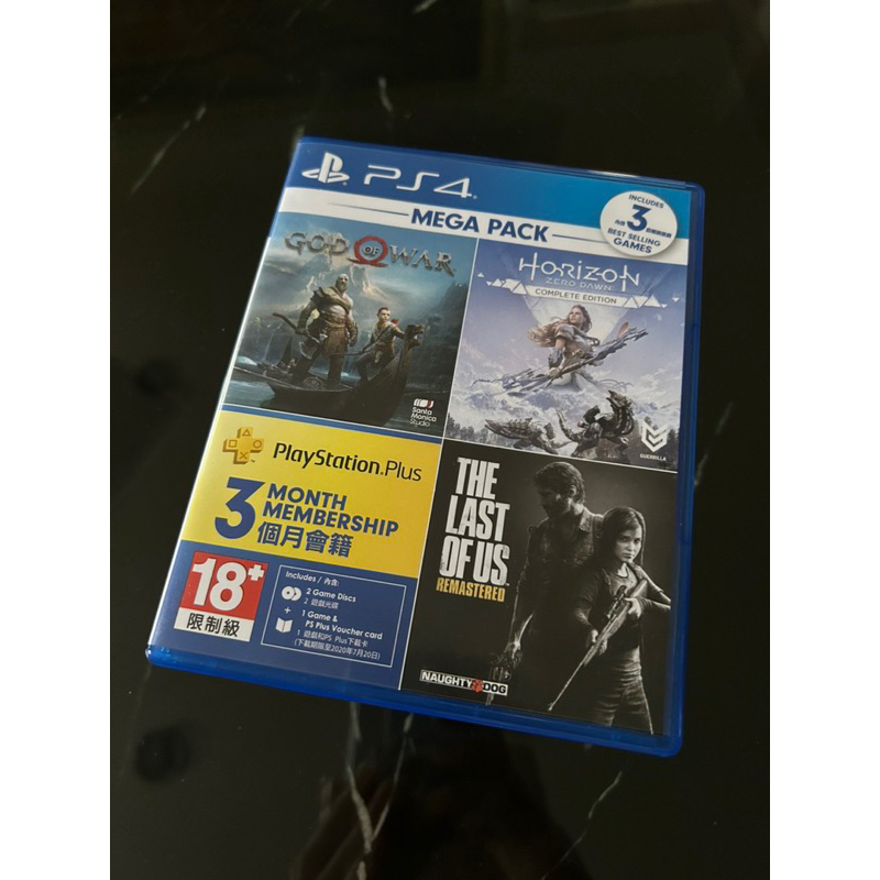 現貨<2件組> PS4 戰神 諸神黃昏 + 地平線 黎明時分God of War + Horizon Zero Dawn