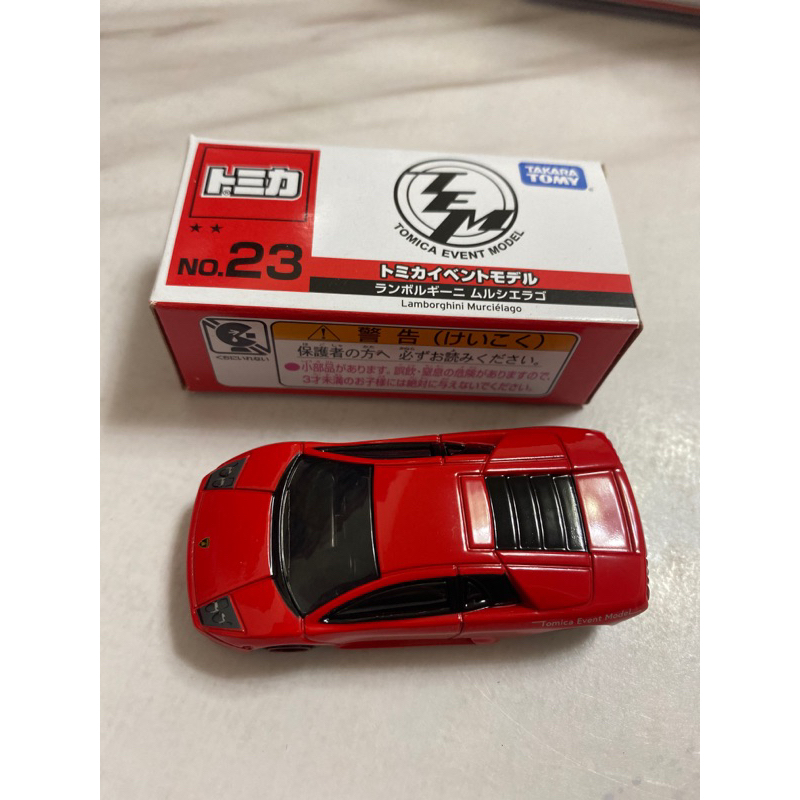 TOMICA 橫濱博覽會 會場車 No.23 Lamborghini Murcielago 藍寶堅尼（輕微壓盒）