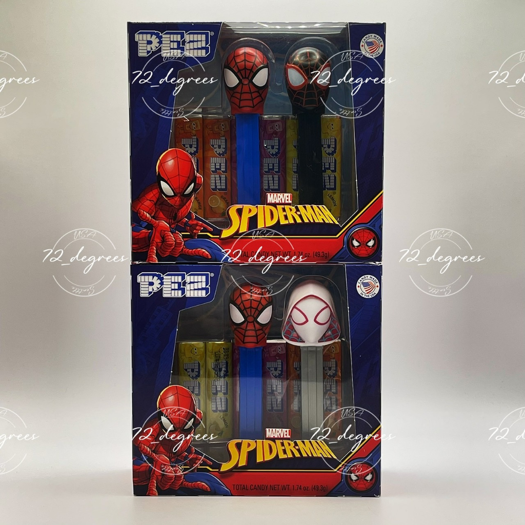 現貨! 美國 PEZ MARVEL Spider-Man Gift Set 貝思水果糖 推進器Miles Morales