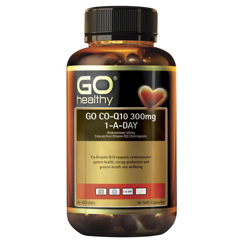 🎐黃小姐的異想世界🎐GO Healthy輔酶CoQ10 300mg + 維生素D3 1000IU心腦血管健康