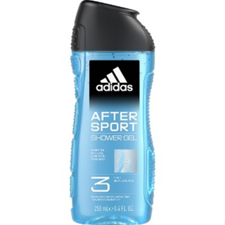 現貨 附發票 Adidas 愛迪達男性三合一潔顏洗髮沐浴露(運動修復) 250ml《四季花蕊》