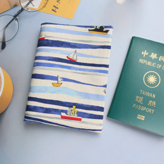 【帆船】 護照套 護照夾 護照套 護照包 純手作 可自己挑選布料訂製