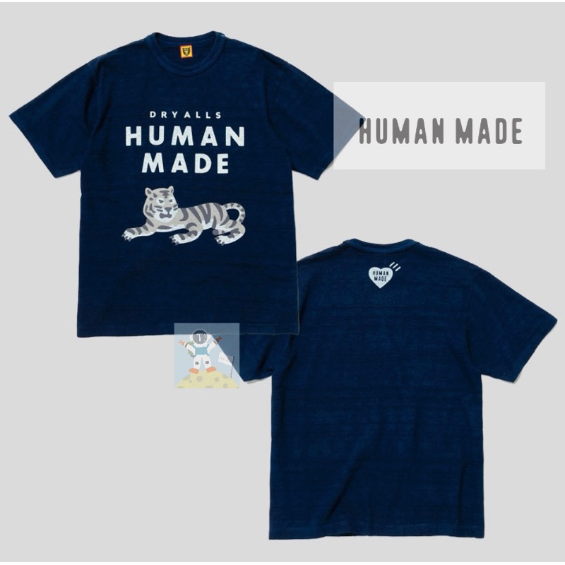 HUMAN MADE 22SS INDIGO T-SHIRT #1 人間製 短袖T恤