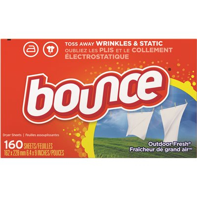 Bounce 低過敏 烘衣紙 去靜電紙 160張 好市多