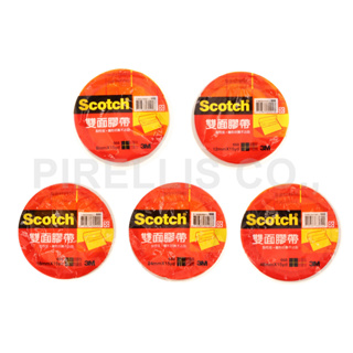 【南陽貿易】3M Scotch 雙面膠帶 6mm 12mm 18mm 24mm 48mm 15yd 668 雙面膠