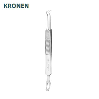KRONEN 優質皇冠粉刺夾(勾)+刮棒勾 X-001 /粉刺痘痘清潔工具【官方旗艦館】