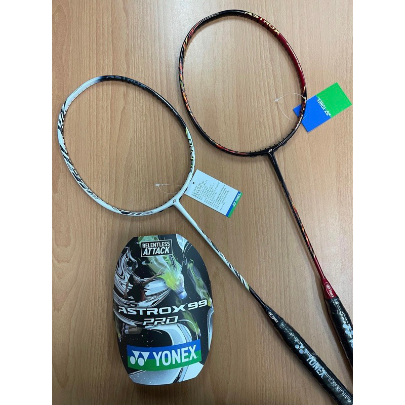 YONEX  優乃克  ASTROX 99 PRO 羽球拍 攻擊拍 桃田賢斗 AX99 PRO (桃紅/白)3U