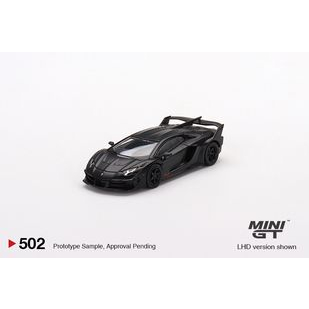 MINI GT #502 藍寶堅尼LB-Silhouette WORKS Aventador GT EVO 黑 左/右駕