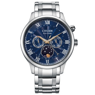 「聊聊甜甜價」🍬CITIZEN 星辰 GENT'S系列 光動能星空月相羅馬腕錶 AP1050-81L