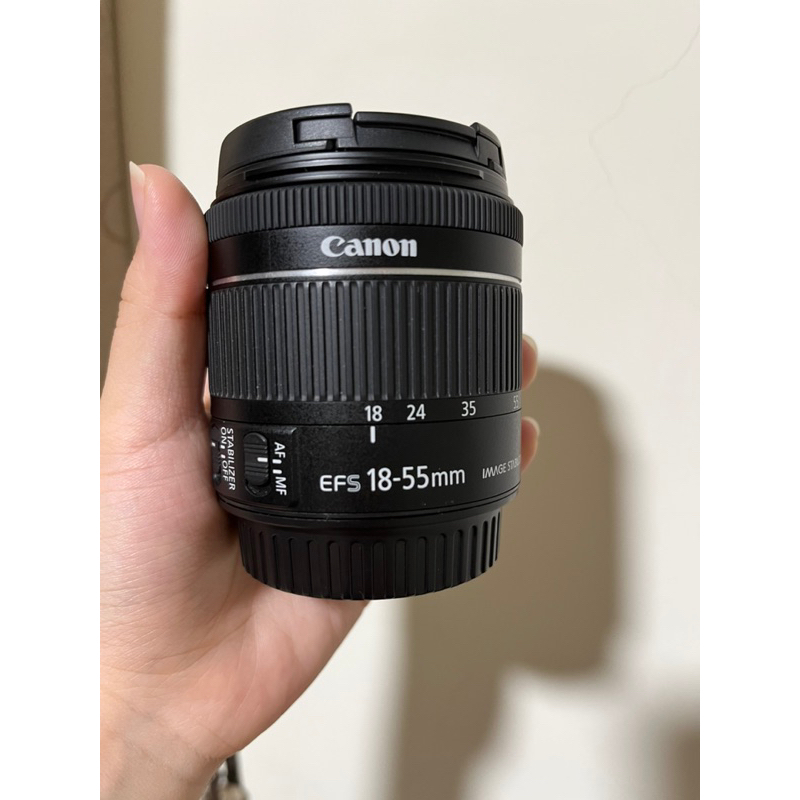 Canon EF-S 18-55mm f/4-5.6 IS STM防手震鏡頭  500D550D600D80D(9成新）