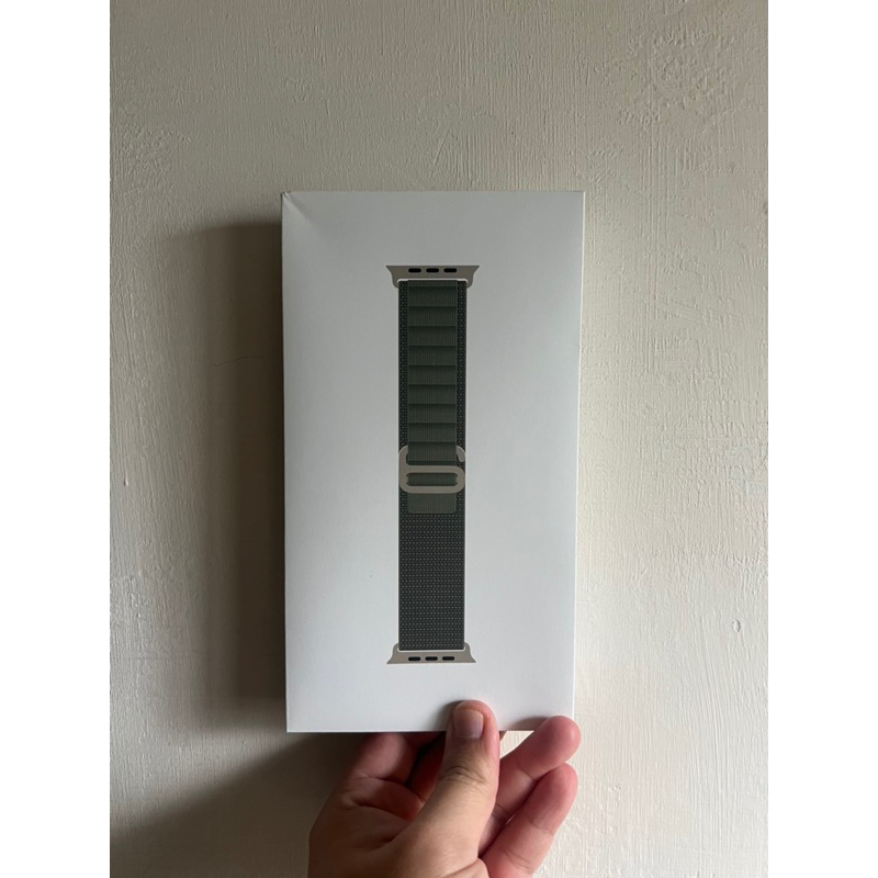 [全新已拆]Apple Watch Ultra 原廠綠色高山錶帶 尺寸L