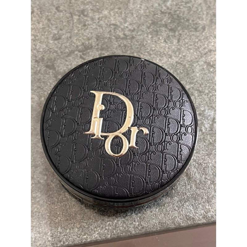 ［二手］Dior 迪奧 氣墊粉餅盒(皮革印花版)