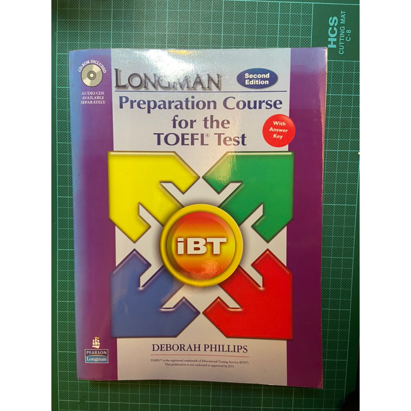 Longman Preparation Course for the TOEFL Test 托福英文考試二手用書