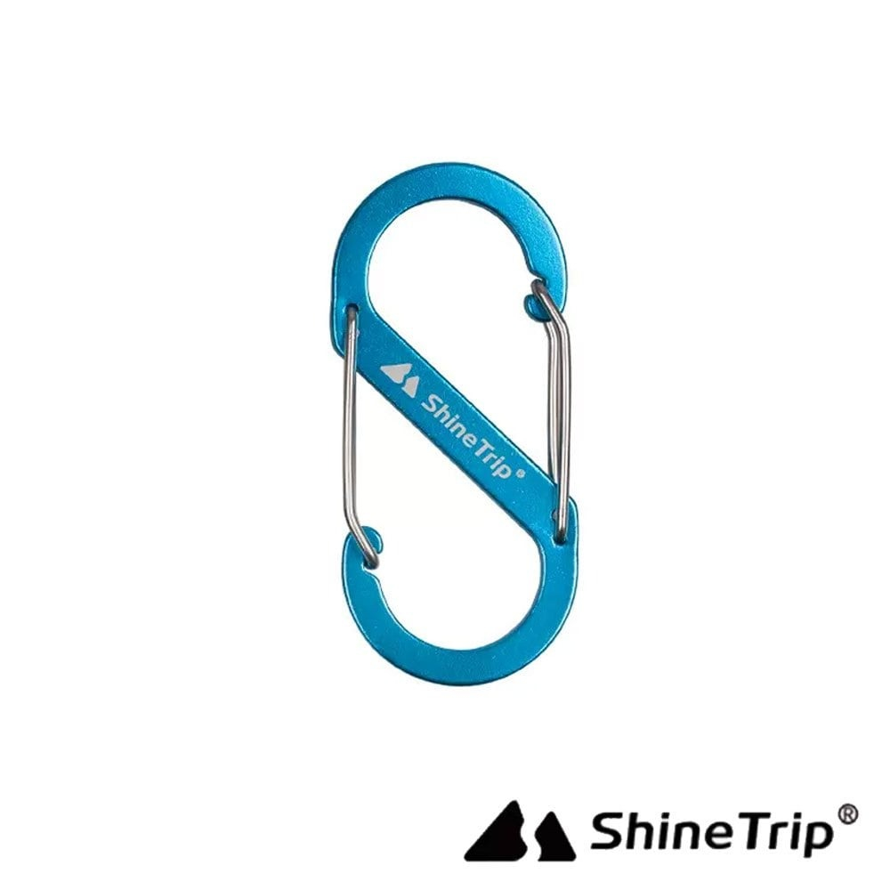 【ShineTrip】S型鋁合金多功能掛勾(大) 23-00038 (顏色隨機出貨)