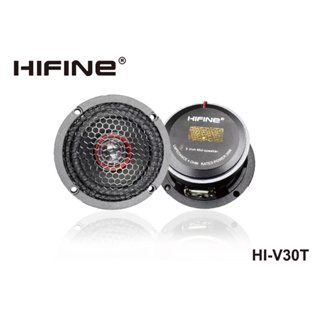 德國hifine V30T同點聲源喇叭中高音一體化3.5吋全頻喇叭中高音喇叭一組2900元不含喇叭座