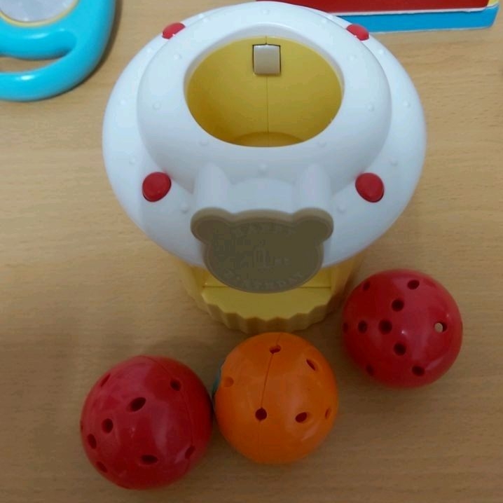 日本 倍樂生 巧虎 寶寶 教具 玩具 baby音樂蛋糕 投球 滾球