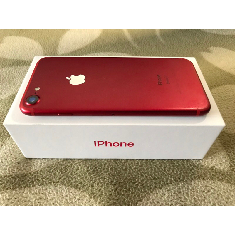 APPLE  iphone 7 / 128g 紅色 電池健康度100%