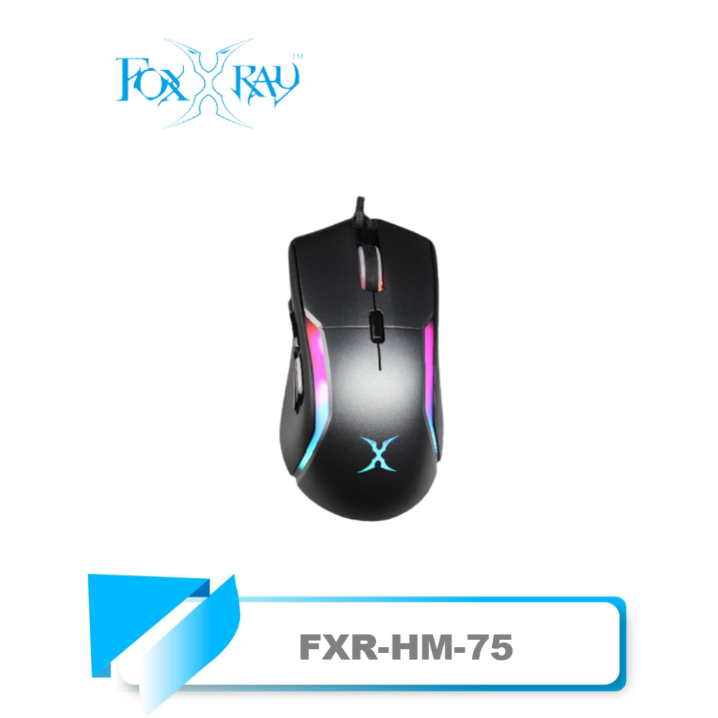 【TN STAR】FXR-HM-75 隕星獵狐電競滑鼠/自由調整滑鼠重量/9個可程式化按鍵/火力鍵+多側鍵