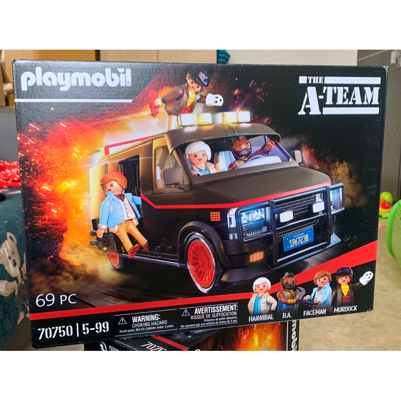 暑假到 Playmobil 摩比人電影跑車系列：天龍特攻隊A-Team 箱型車