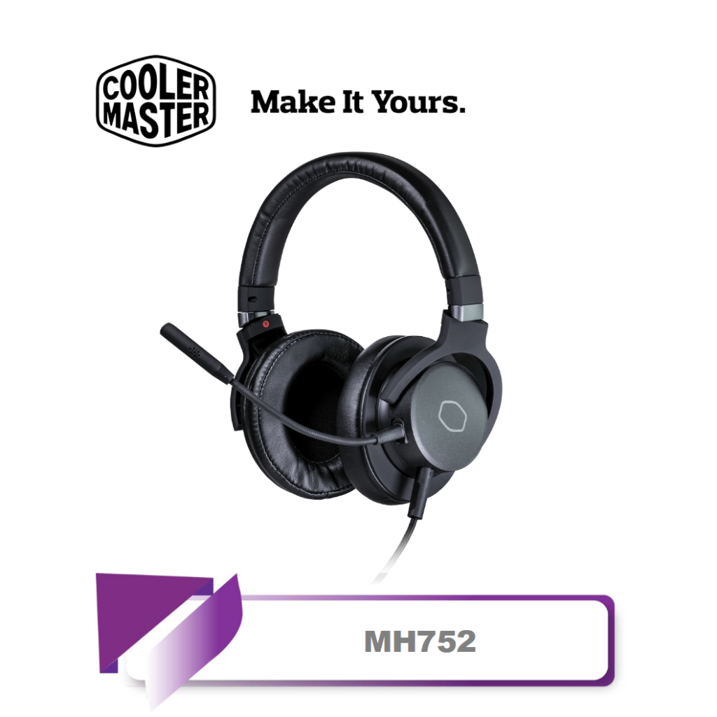 【TN STAR】Cooler Master MH752 7.1音效電競耳機麥克風/耳罩式/7.1聲道/3.5mm/線控