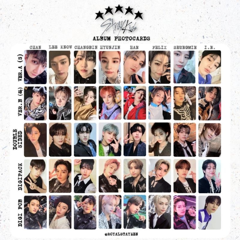 エッセンシャルコンフォート stray kids 5-star hmv トレカ コンプ