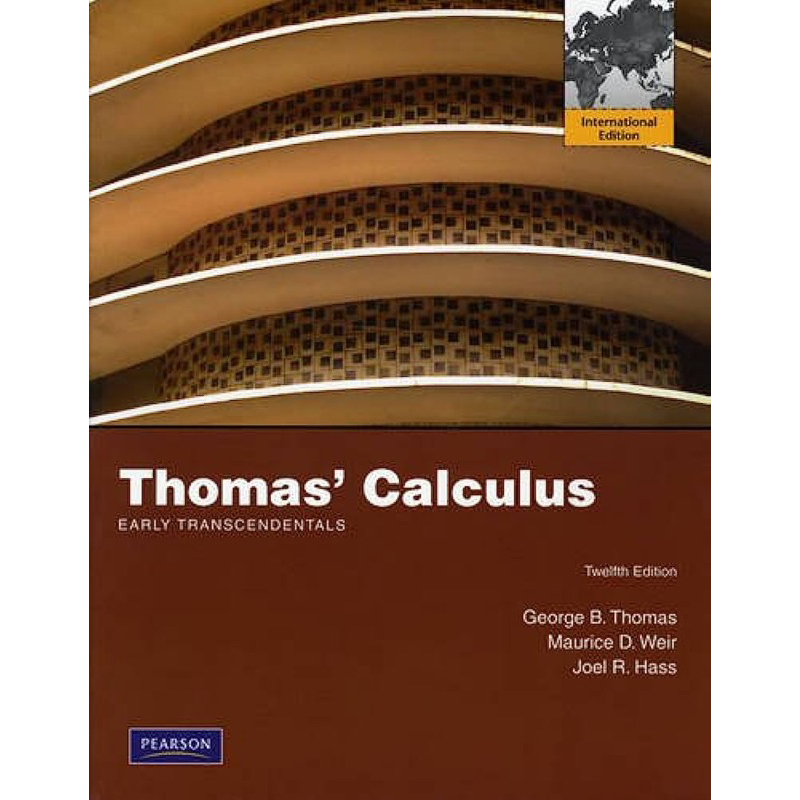 Thomas’ Calculus 12 微積分原文書