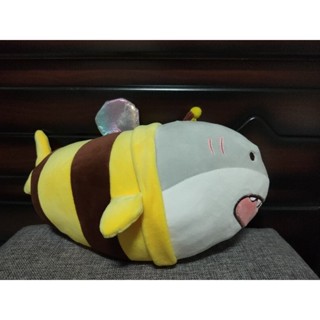 【萌】鯊Bee娃娃❤️ 鯊魚蜜蜂娃娃 傻bee~35cm/65cm