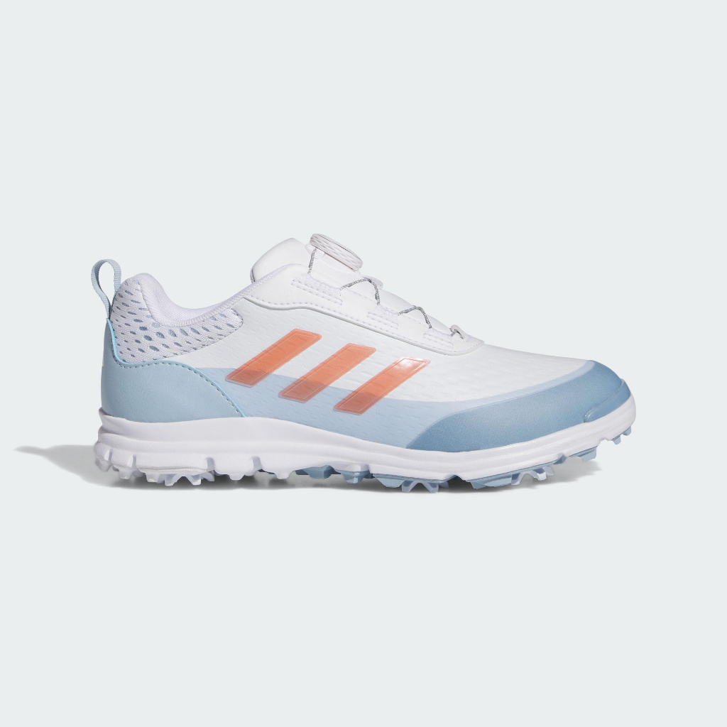 【iNTERWEAVE 誼德威】adidas W SOLARSTAR BOA 女 高爾夫球鞋 (白/藍) GW2144