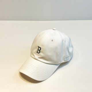 【大魯閣】大聯盟棒球帽 MLB球迷帽 老帽款 紅襪隊球迷帽 白色（可調式）