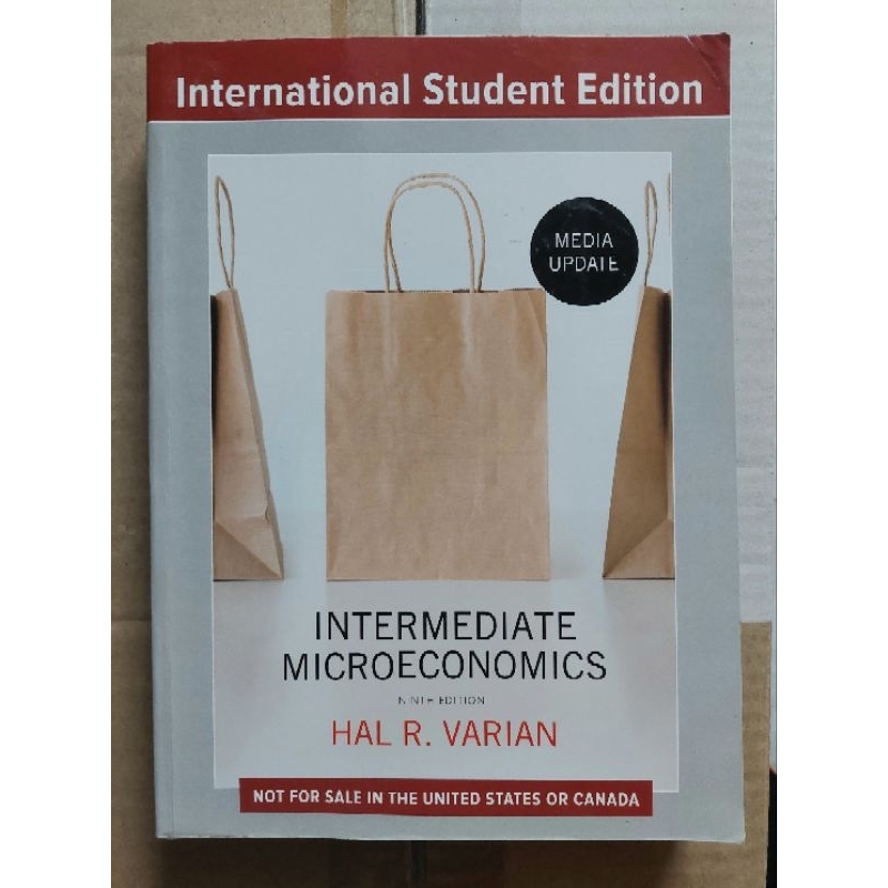 Intermediate Microeconomics 9/E Varian 個體經濟學 經濟系 財金系