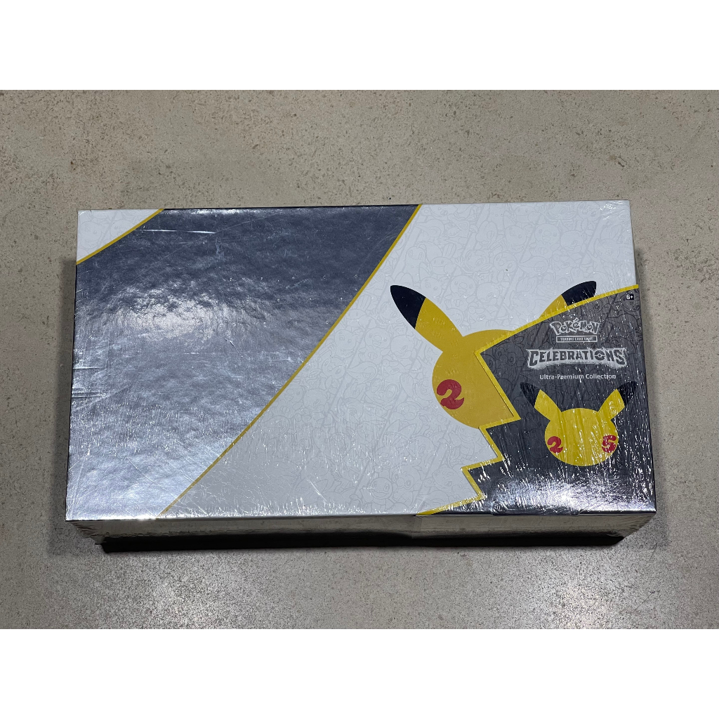 [現貨] 寶可夢 PTCG 25週年 禮盒 國際版 英文 究極禮盒 Pokemon UPC Ultra Premium