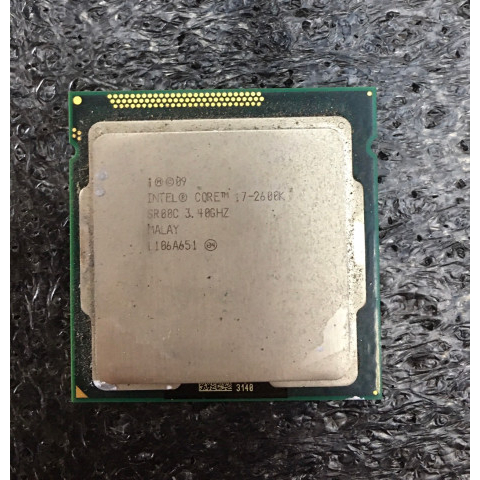 ^^華津電腦^^Intel Core i7-2600K 3.5G 8M 四核心 CPU 1155腳位 岡山可自取