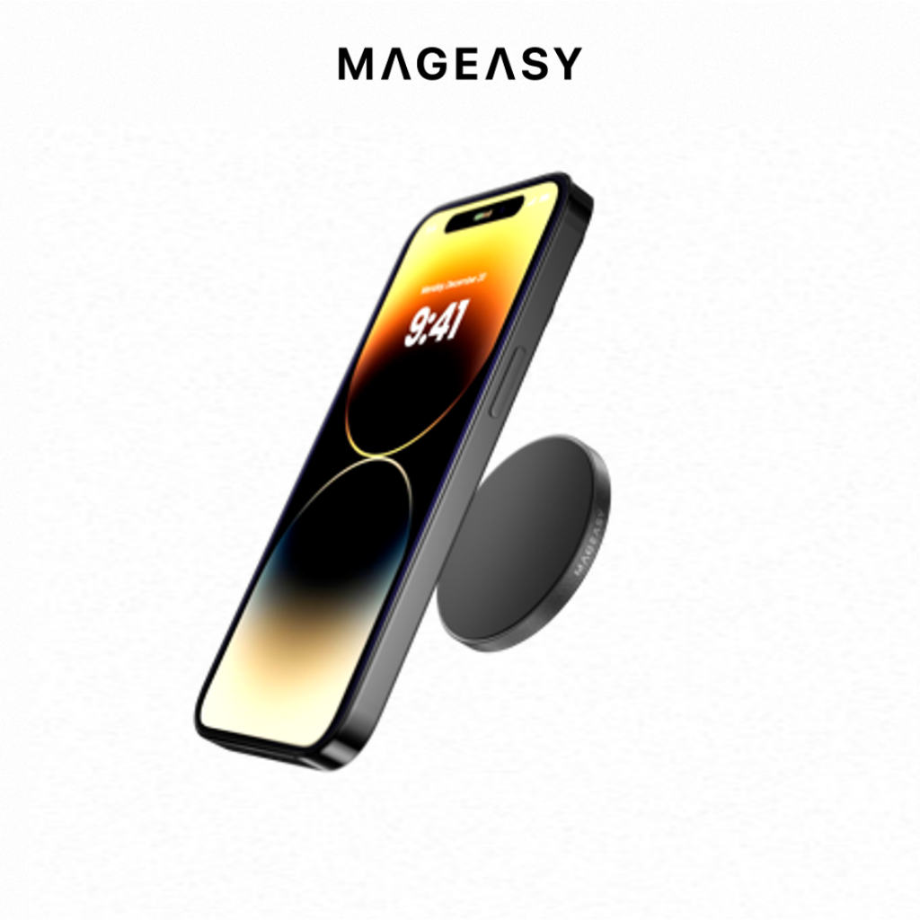 MAGEASY Magnetic Wall Mount 磁吸式 牆面 支架 懶人支架 手機吸架 MagSafe 磁吸