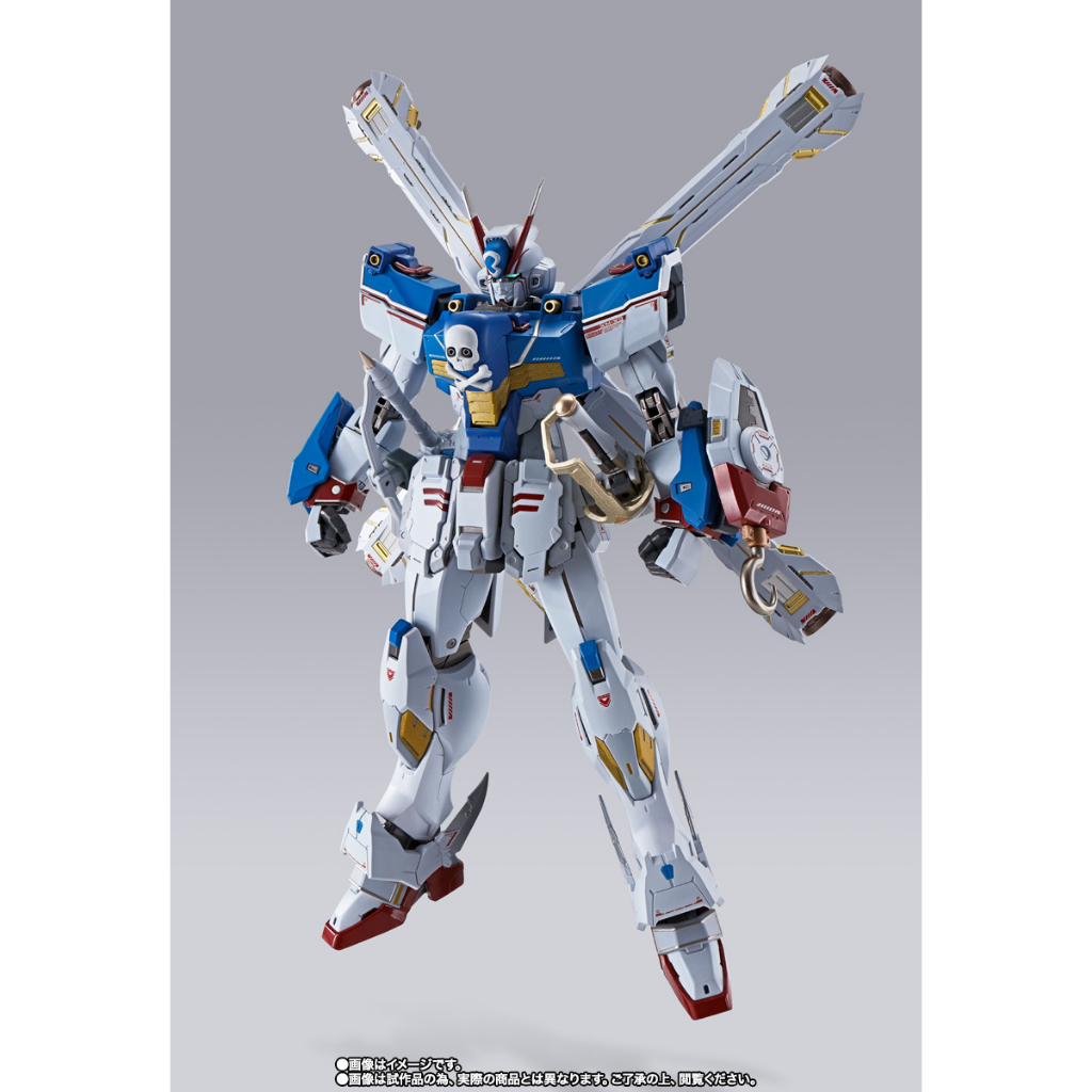 現貨 正版 魂商店 限定 METAL BUILD MB合金 機動戰士 海盜鋼彈 X3 骷髏鋼彈 XM-X3 骨十字 全新